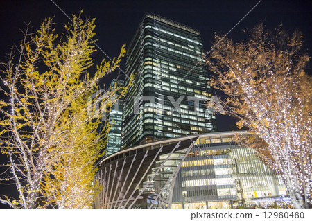 Grand Front Osaka Night view 12980480