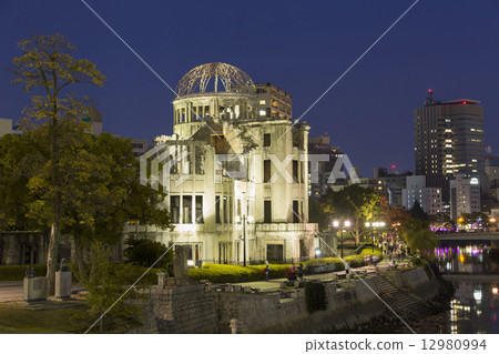 A-Bomb Dome Night view 12980994