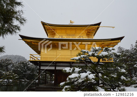 Snow Kinkakuji（京都市北區） 12981216