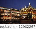 Night view of Shanghai Yu Garden 12982267