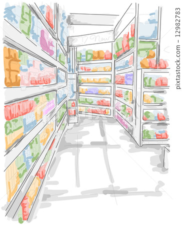 Grocery Store 12982783