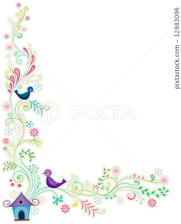 Vines Border 12983096