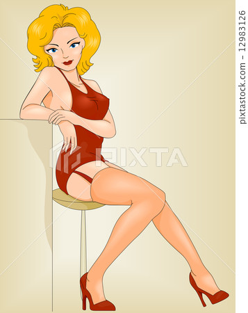 Pin Up Girl 12983126