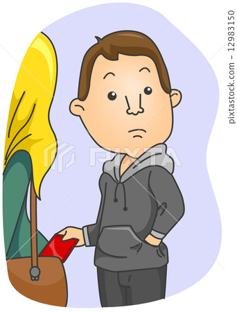 pickpocket様ご確認用 Pickpocket - Stock Illustration [12983150] - PIXTA