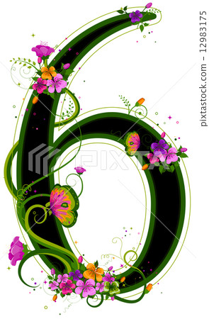 Floral Numbers Floral Numbers 12983175