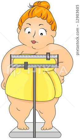 Plump Woman 12983685