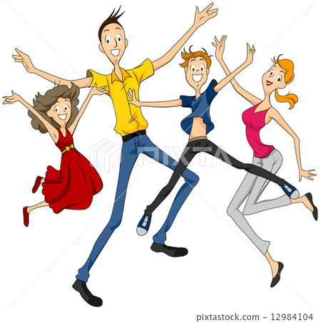 Family Jumping 12984104