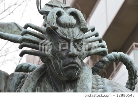 第9代的“Shakaraku”雕像·Ichikawa Danjuro(淺草/淺草,東京都台東區) 第9代的“Shakaraku”雕像·Ichikawa Danjuro(淺草/淺草,東京都台東區) 12990543