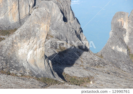 Near the summit of Mt. Kinabalu (Sabah / East Malaysia / Borneo Island) 12990761