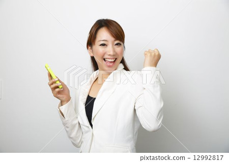 Smartphone female 12992817