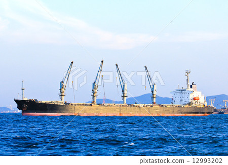 Large ship on sea Large ship on sea 12993202