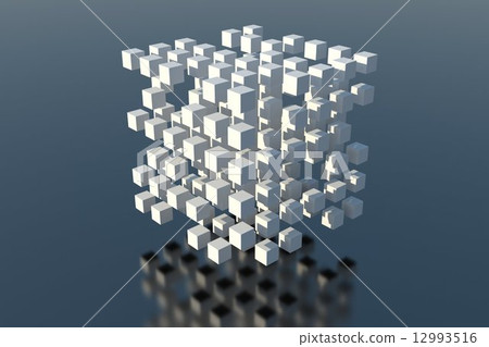 立方體抽象3D 12993516