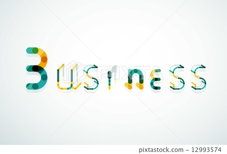 Business word keyword font 12993574