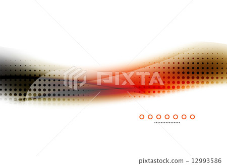 Unusual abstract background - blurred wave 12993586