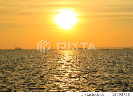 Sea sunset Sea sunset 12993736