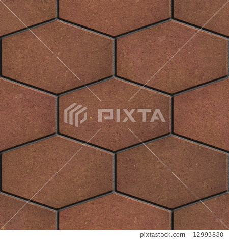 Brown Brick Pavers. Seamless Texture. Brown Brick Pavers. Seamless Texture. 12993880