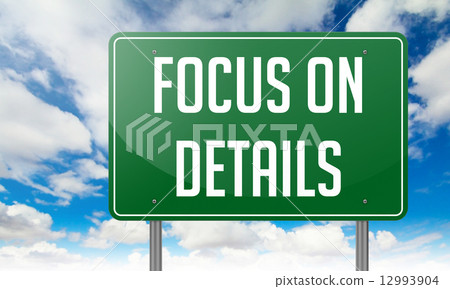 Focus on Details - Highway Signpost. 12993904
