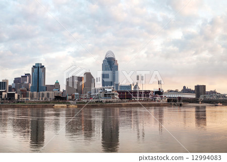 Cincinnati downtown panoramic overview Cincinnati downtown panoramic overview 12994083
