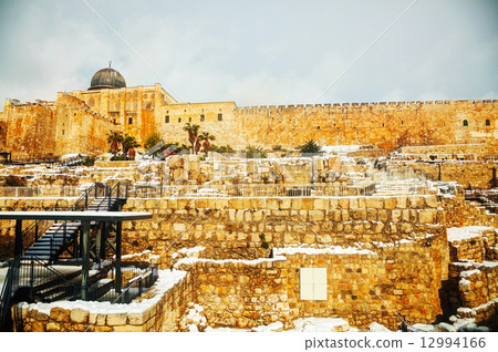 Ophel ruins in the Old city of Jerusalem Ophel ruins in the Old city of Jerusalem 12994166