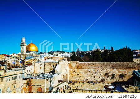 The Western Wall in Jerusalem, Israel The Western Wall in Jerusalem, Israel 12994226