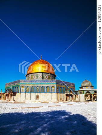 Dome of the Rock mosque in Jerusalem Dome of the Rock mosque in Jerusalem 12994325