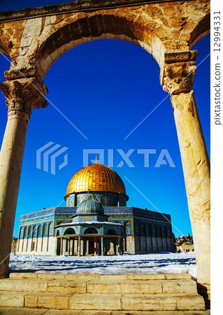 Dome of the Rock mosque in Jerusalem Dome of the Rock mosque in Jerusalem 12994331