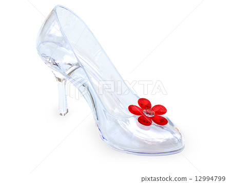Crystal glass female shoe 12994799