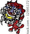 Spring Festival Material ★ Chinese Happy New Year Lion Dance 12995172