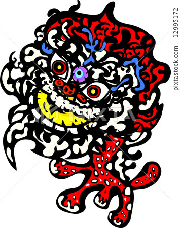 Spring Festival Material ★ Chinese Happy New Year Lion Dance Spring Festival Material ★ Chinese Happy New Year Lion Dance 12995172