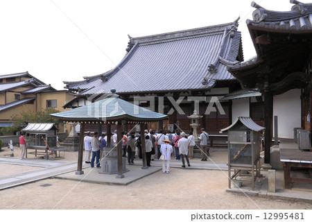 四國神社地方59號佛教“（Iyo）國分寺”大雄寶殿 12995481