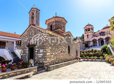 monastery of Assumption in Malevi, Arcadia, Greece 12995503