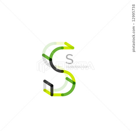 Minimal font or letter logo design Minimal font or letter logo design 12995738