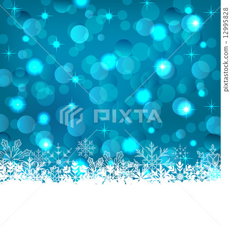 Winter frozen snowflakes background with copy space for your tex Winter frozen snowflakes background with copy space for your tex 12995828