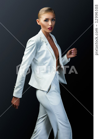 attractive sexy girl in a jacket attractive sexy girl in a jacket 12996388