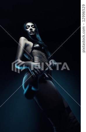 madam with black whip 12996529