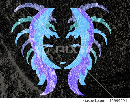 Line Thai art on wall texture background design Line Thai art on wall texture background design 12999994