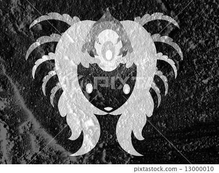 Line Thai art on wall texture background design Line Thai art on wall texture background design 13000010