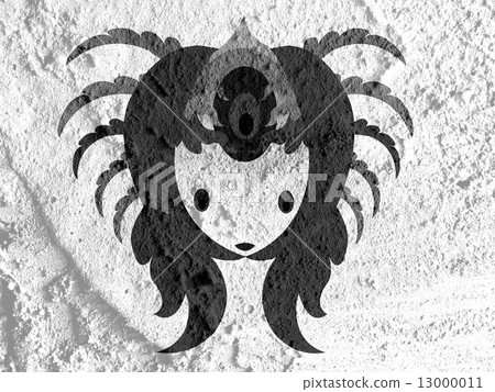 Line Thai art on wall texture background design Line Thai art on wall texture background design 13000011