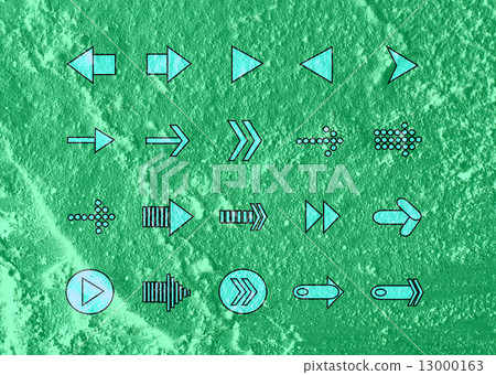 Arrow  and Hand drawn sketch arrows collection on wall texture b 13000163