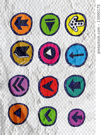 Arrow and Hand drawn sketch arrows collection on wall texture b Arrow and Hand drawn sketch arrows collection on wall texture b 13000178