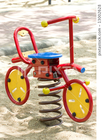 Rocking horse at playground. 13002628