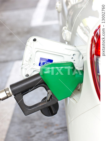 Car With A Gas Pump. Car With A Gas Pump. 13002760