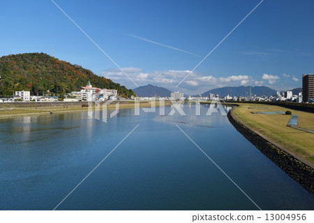 Ota River drainage road (Hiroshima city) Ota River drainage road (Hiroshima city) 13004956