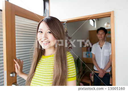 female customer, beauty salon, female 13005160