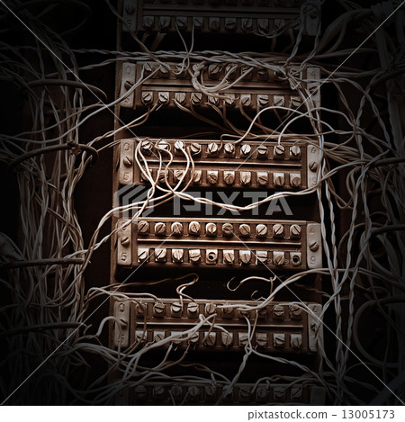 old telephone switchboard 13005173