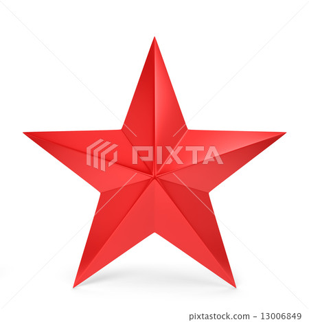 Red star - Stock Illustration [13006849] - PIXTA