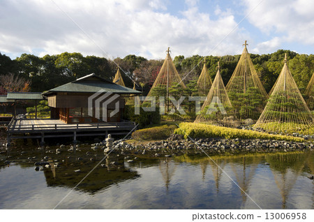 天鵝公園，雪掛狀態 13006958