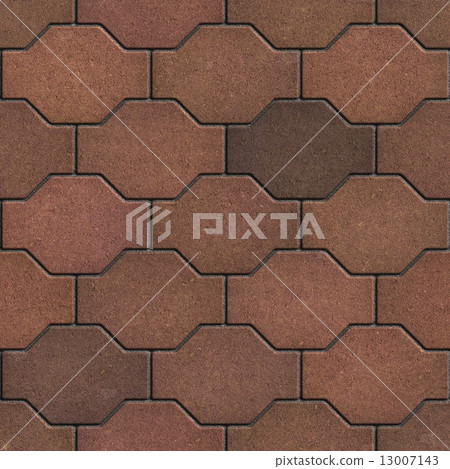Decorative Brown Brick Pavers. 13007143