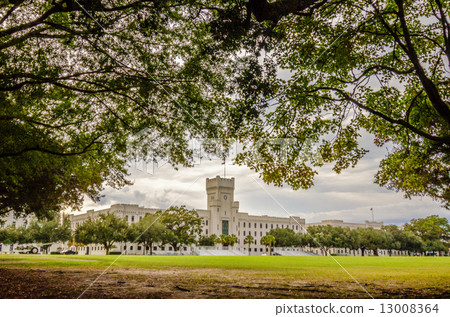 The old Citadel capus buildings in Charleston south carolina 13008364