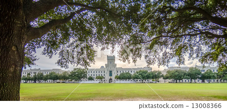 The old Citadel capus buildings in Charleston south carolina 13008366